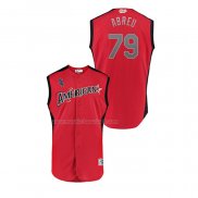 Maglia Baseball Bambino All Star 2019 Chicago White Sox Jose Abreu Player American League Rosso