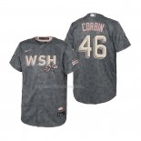 Maglia Baseball Bambino Washington Nationals Patrick Corbin 2022 City Connect Replica Grigio