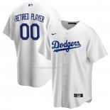 Maglia Baseball Uomo Los Angeles Dodgers Pick-A-Player Retired Roster Home Replica Bianco