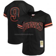 Maglia Baseball Uomo San Francisco Giants Matt Williams Mitchell & Ness Cooperstown Collection Mesh Batting Practice Nero
