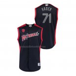 Maglia Baseball Bambino All Star 2019 Milwaukee Brewers Josh Hader Player National League Blu