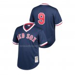Maglia Baseball Bambino Boston Red Sox Ted Williams Cooperstown Collection Mesh Batting Practice Blu