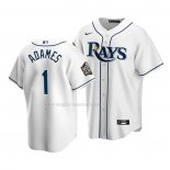 Maglia Baseball Bambino Tampa Bay Rays Willy Adames Home Replica 2020 Bianco