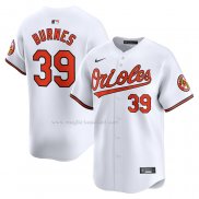 Maglia Baseball Uomo Baltimore Orioles Corbin Burnes Home Limited Bianco