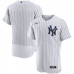 Maglia Baseball Uomo New York Yankees Home Autentico Bianco