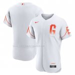 Maglia Baseball Uomo San Francisco Giants 2021 City Connect Autentico Bianco