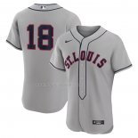 Maglia Baseball Uomo St. Louis Cardinals Jordan Walker 2024 Rickwood Classic Autentico Grigio