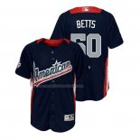 Maglia Baseball Bambino All Star 2018 Mookie Betts Home Run Derby American League Blu