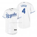 Maglia Baseball Bambino Kansas City Royals Alex Gordon Replica Home Bianco