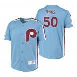 Maglia Baseball Bambino Philadelphia Phillies Hector Neris Cooperstown Collection Road Blu