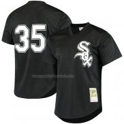 Maglia Baseball Uomo Chicago White Sox Frank Thomas Mitchell & Ness Cooperstown Mesh Batting Practice Nero