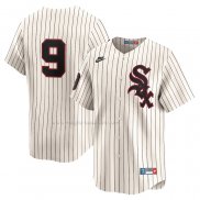 Maglia Baseball Uomo Chicago White Sox Minnie Minoso Throwback Cooperstown Limited Crema