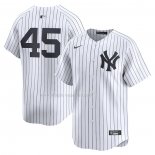 Maglia Baseball Uomo New York Yankees Gerrit Cole Home Limited Bianco