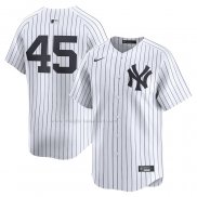 Maglia Baseball Uomo New York Yankees Gerrit Cole Home Limited Bianco