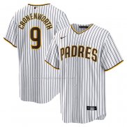 Maglia Baseball Uomo San Diego Padres Jake Cronenworth Home Replica Bianco