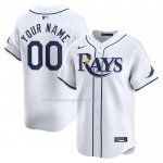 Maglia Baseball Uomo Tampa Bay Rays Home Limited Personalizzate Bianco