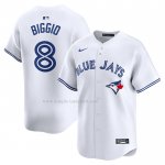 Maglia Baseball Uomo Toronto Blue Jays Cavan Biggio Home Limited Bianco