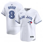 Maglia Baseball Uomo Toronto Blue Jays Cavan Biggio Home Limited Bianco