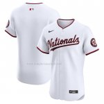 Maglia Baseball Uomo Washington Nationals Home Elite Bianco