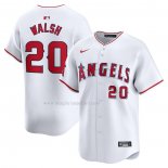 Maglia Baseball Uomo Los Angeles Angels Jared Walsh Home Giocatore Bianco
