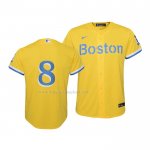 Maglia Baseball Bambino Boston Red Sox Carl Yastrzemski 2021 City Connect Replica Oro