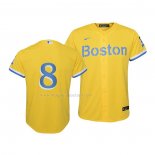 Maglia Baseball Bambino Boston Red Sox Carl Yastrzemski 2021 City Connect Replica Oro