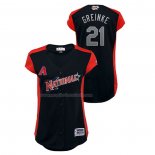 Maglia Baseball Donna All Star 2019 Arizona Diamondbacks Zack Greinke Workout National League Blu