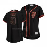 Maglia Baseball Donna San Francisco Giants Brandon Belt Cool Base Nero