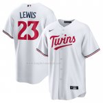 Maglia Baseball Uomo Minnesota Twins Royce Lewis Replica Bianco