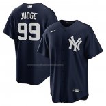 Maglia Baseball Uomo New York Yankees Aaron Judge Big Tall Alternato Replica Nero