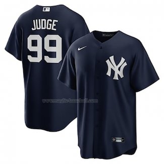 Maglia Baseball Uomo New York Yankees Aaron Judge Big Tall Alternato Replica Nero