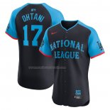 Maglia Baseball Uomo All Star 2024 Shohei Ohtani National League Elite Blu