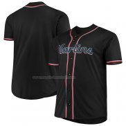 Maglia Baseball Uomo Miami Marlins Majestic Big & Tall Alternato Replica Nero