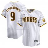 Maglia Baseball Uomo San Diego Padres Jake Cronenworth Home Limited Bianco