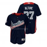 Maglia Baseball Bambino All Star 2018 Jose Altuve Home Run Derby American League Blu