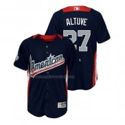 Maglia Baseball Bambino All Star 2018 Jose Altuve Home Run Derby American League Blu