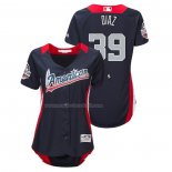 Maglia Baseball Donna All Star 2018 Edwin Diaz Home Run Derby American League Blu