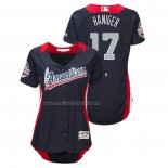 Maglia Baseball Donna All Star 2018 Mitch Haniger Home Run Derby American League Blu