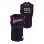 Maglia Baseball Bambino All Star 2019 Los Angeles Dodgers Jin Ryu Player National League Blu