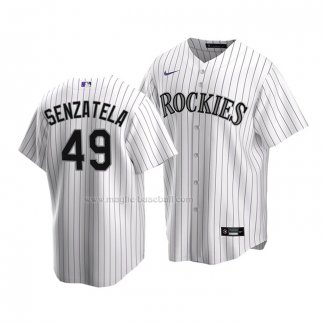 Maglia Baseball Bambino Colorado Rockies Antonio Senzatela Replica Home 2020 Bianco