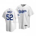 Maglia Baseball Bambino Los Angeles Dodgers Pedro Baez Home Replica 2020 Bianco