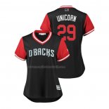 Maglia Baseball Donna Arizona Diamondbacks Brad Ziegler 2018 Llws Players Weekend Unicorn Nero