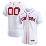 Maglia Baseball Uomo Boston Red Sox Home Elite Personalizzate Bianco