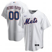 Maglia Baseball Uomo New York Mets Pick-A-Player Retired Roster Home Replica Bianco
