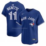 Maglia Baseball Uomo Toronto Blue Jays Bo Bichette Alternato Limited Giocatore Blu