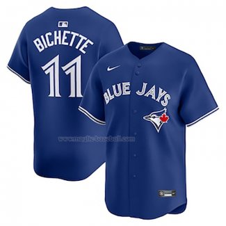Maglia Baseball Uomo Toronto Blue Jays Bo Bichette Alternato Limited Giocatore Blu