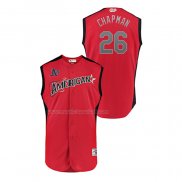 Maglia Baseball Bambino All Star 2019 Oakland Athletics Matt Chapman Player American League Rosso