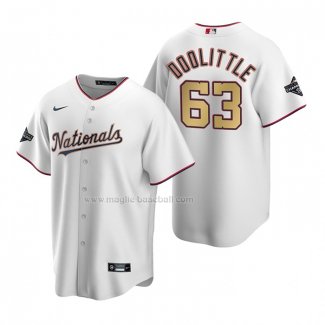 Maglia Baseball Bambino Washington Nationals Sean Doolittle 2020 Gold Program Replica Bianco