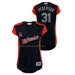 Maglia Baseball Donna All Star 2019 Los Angeles Dodgers Joc Pederson Workout National League Blu Maglia Baseball Donna All Star 2019 Los Angeles Dodgers Joc Pederson Workout National League Blu