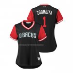 Maglia Baseball Donna Arizona Diamondbacks Jarrod Dyson 2018 Llws Players Weekend Zoombiya Nero